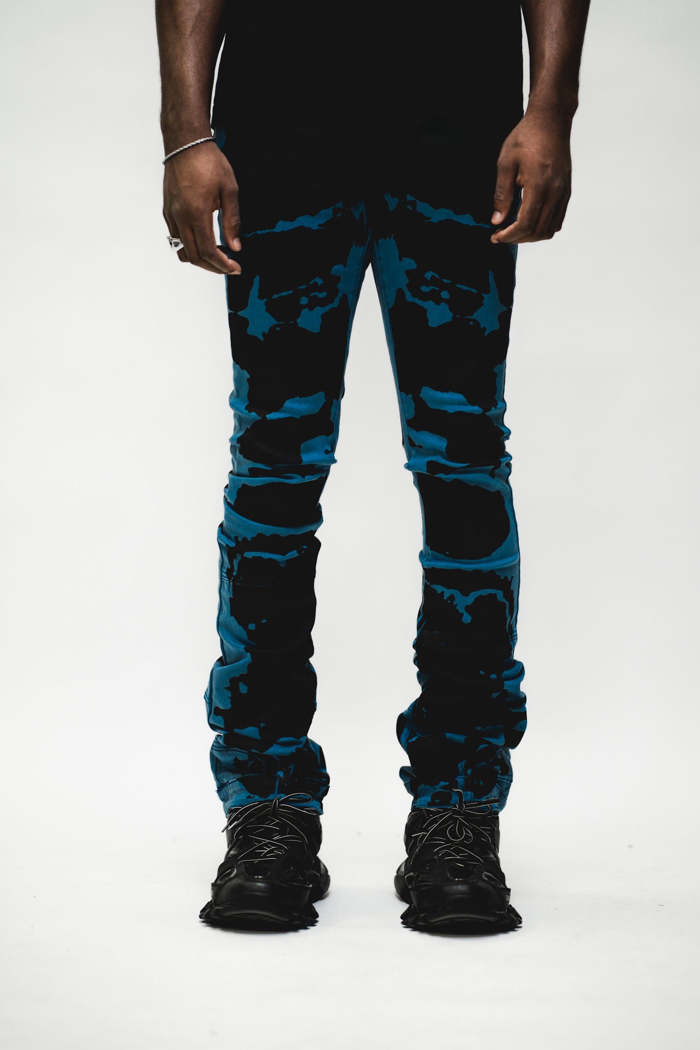 Union Stacked Jeans - Blue