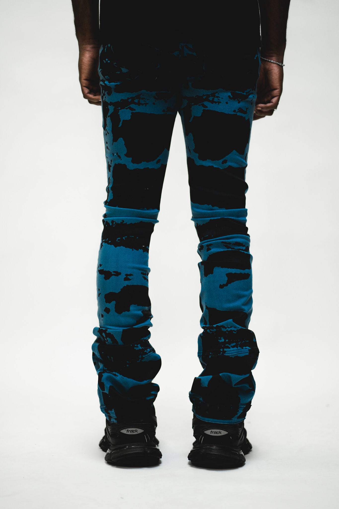 Union Stacked Jeans - Blue